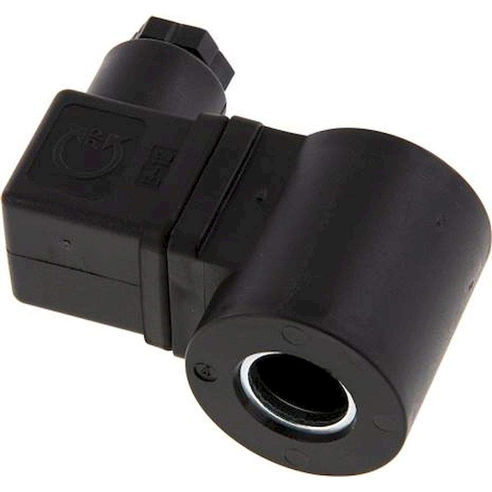 MAG V 12V=. Magnetspule 12 V DC, Bauform V, Steckergröße 3