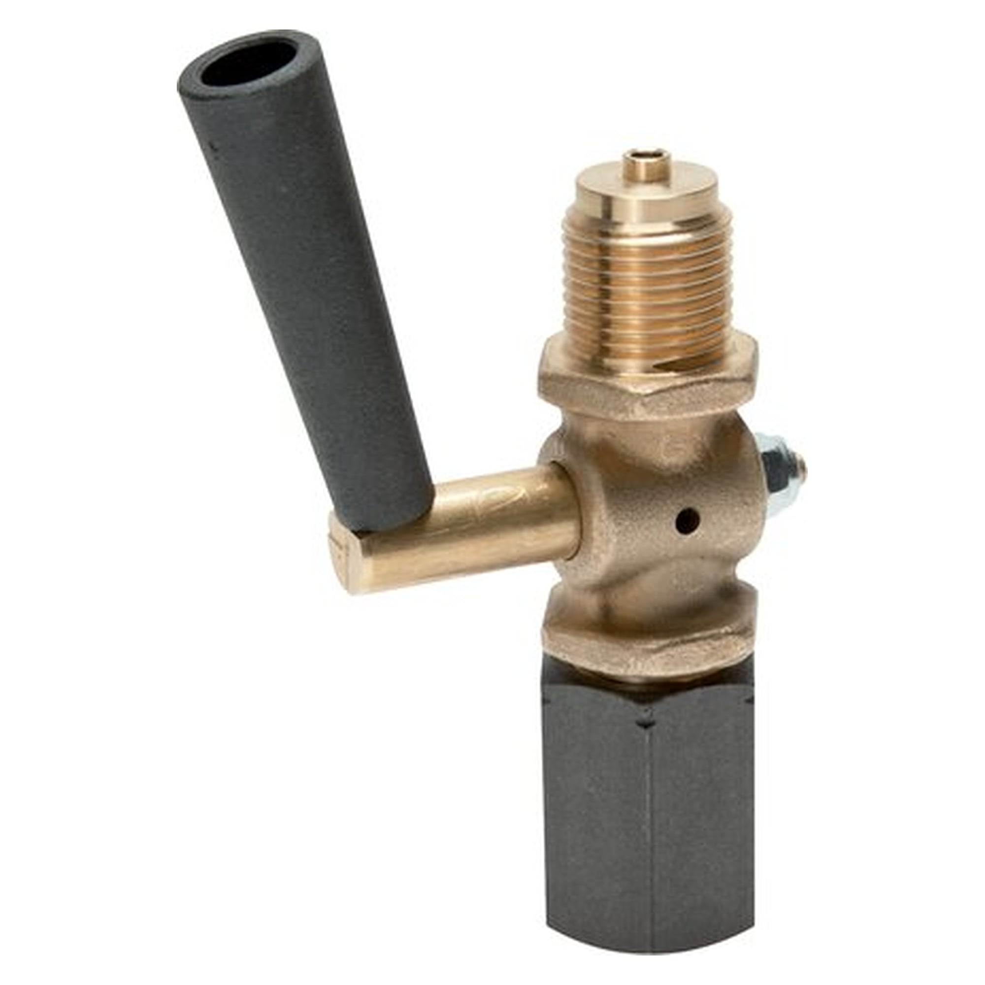 Gauge shut-off cock, brass, temperature range -10 to +50 °C, G 1/2", 16 bar