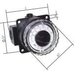 MANO R 20 3 Manometerregler, G 2", 0-3 bar