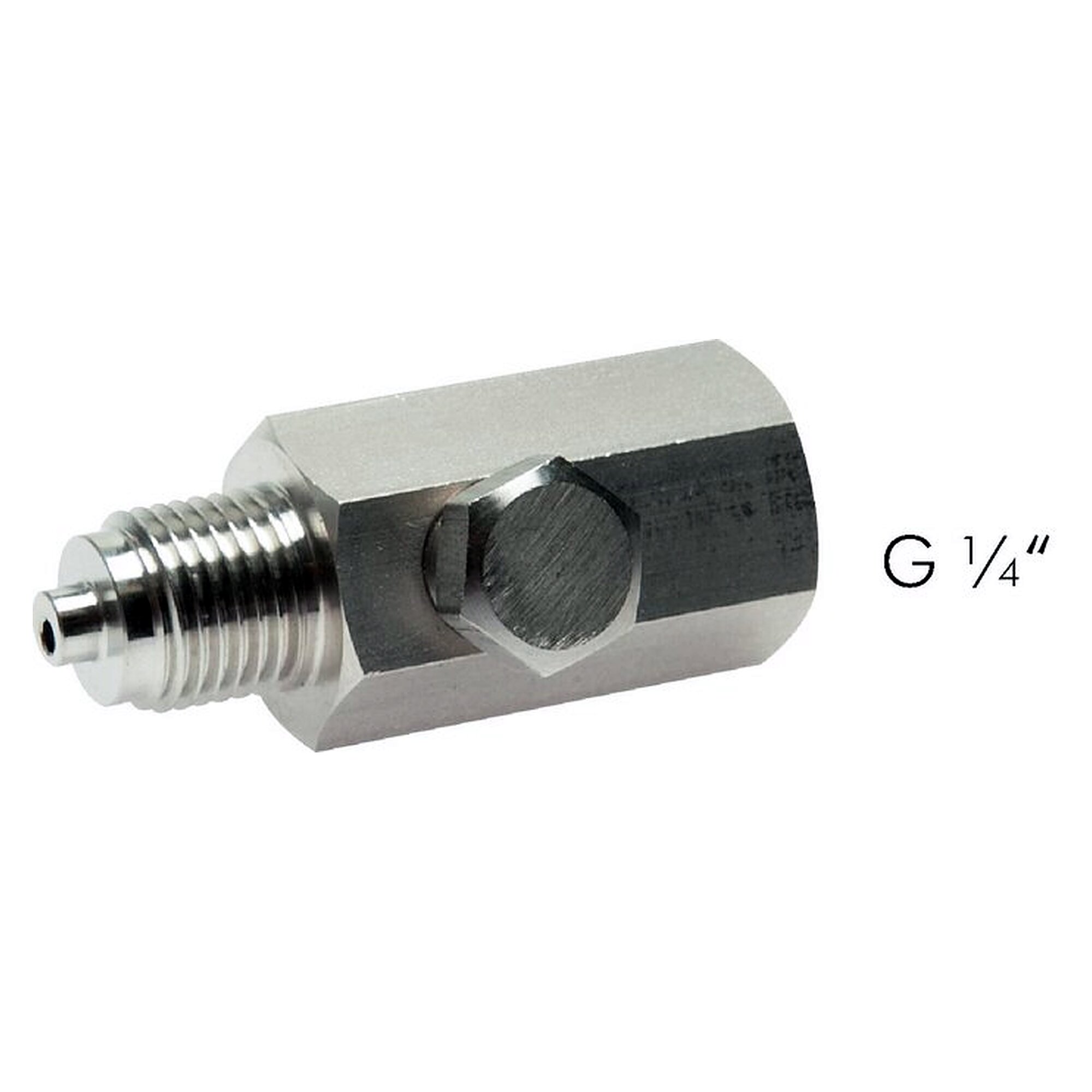 Pressure gauge, G 1/4", 400 bar, 1.4571, temperature range -10 to +120 °C, gewinde außen G 1/4"