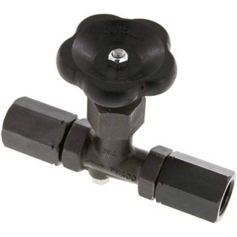 Wika MAV 12 SMSM ST Manometer-Absperrventil G 1/2" Spannmuffe-Spannmuffe,Stahl