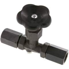 Wika MAV 12 SMSM ST Manometer-Absperrventil G 1/2" Spannmuffe-Spannmuffe,Stahl