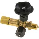 Wika MAV 12 SMZMP2 MS Manometer-Absperrventil G 1/2" Drehbare Muffe-Zapfen mit Schaft für Messgerätehalter,Messing