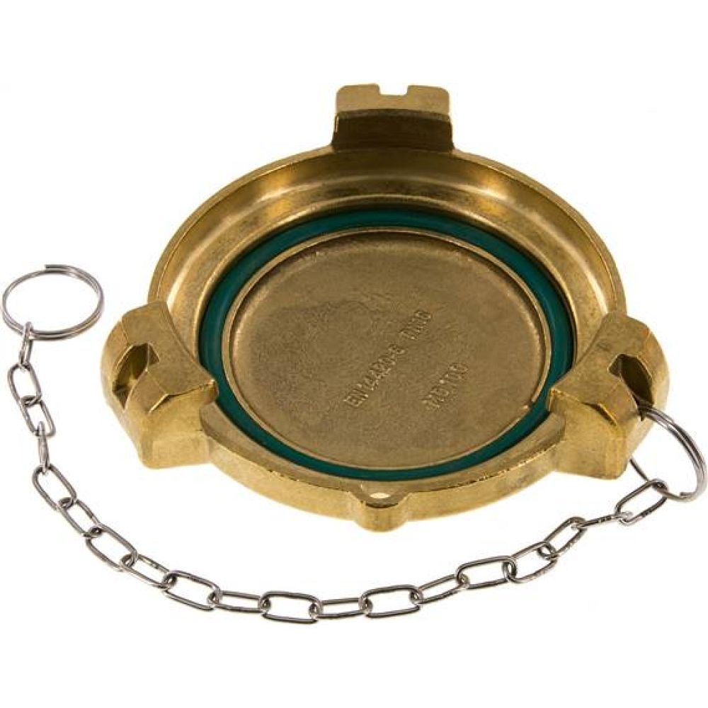 Tankwagenkupplung Verschlussdeckel, Messing für VK 100 MS