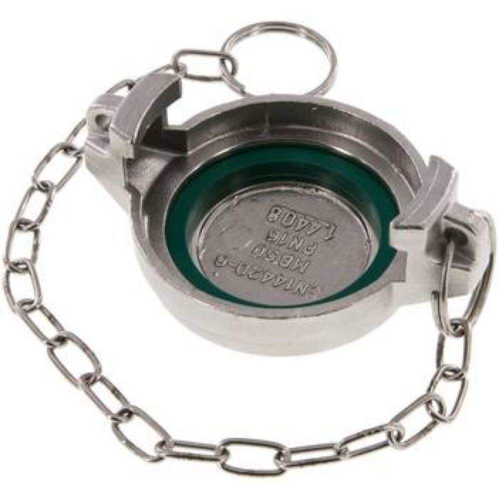 Tankwagenkupplung Verschlussdeckel, 1.4408 für VK 50 ES