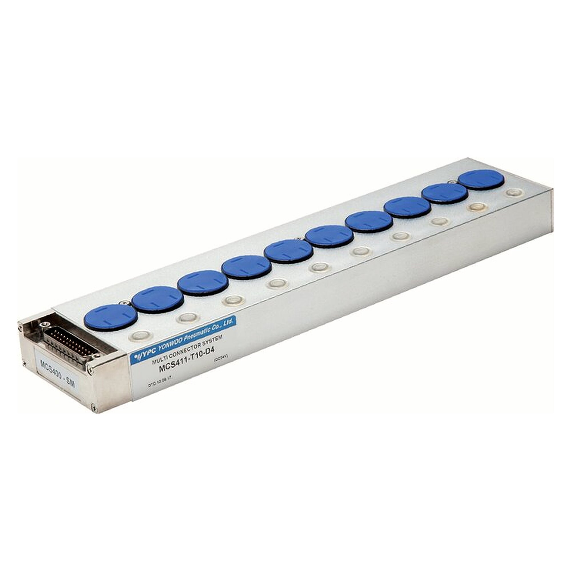 Terminal box with jump module, 6 stations, 24 V DC, protection class IP 40