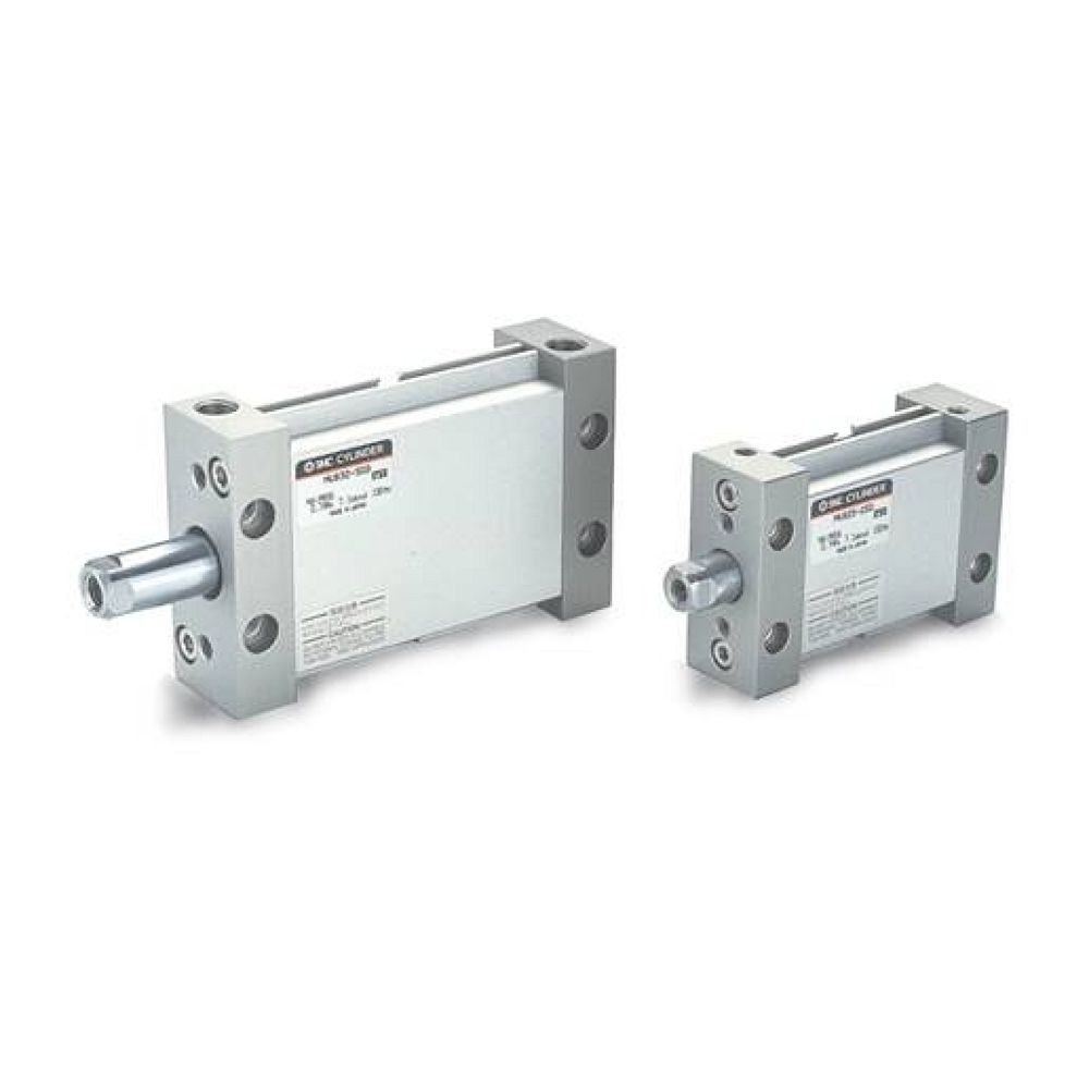SMC MUB50-50DZ. M(D)U Plate Cylinder, Double Acting, Single Rod w/Auto Switch Mounting Groove