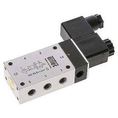 Airtec ME-05511HN-115V. 5/2-way solenoid valve with external air connection, G 1/8"