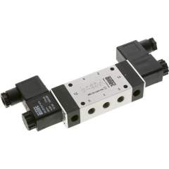 Airtec ME-05520HN-24V. 5/2-way solenoid pulse valve with external air connection, G 1/8"