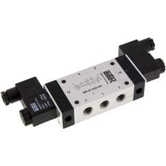 Airtec ME-07520HN-12V. 5/2-way solenoid pulse valve with external air connection, G 1/4"