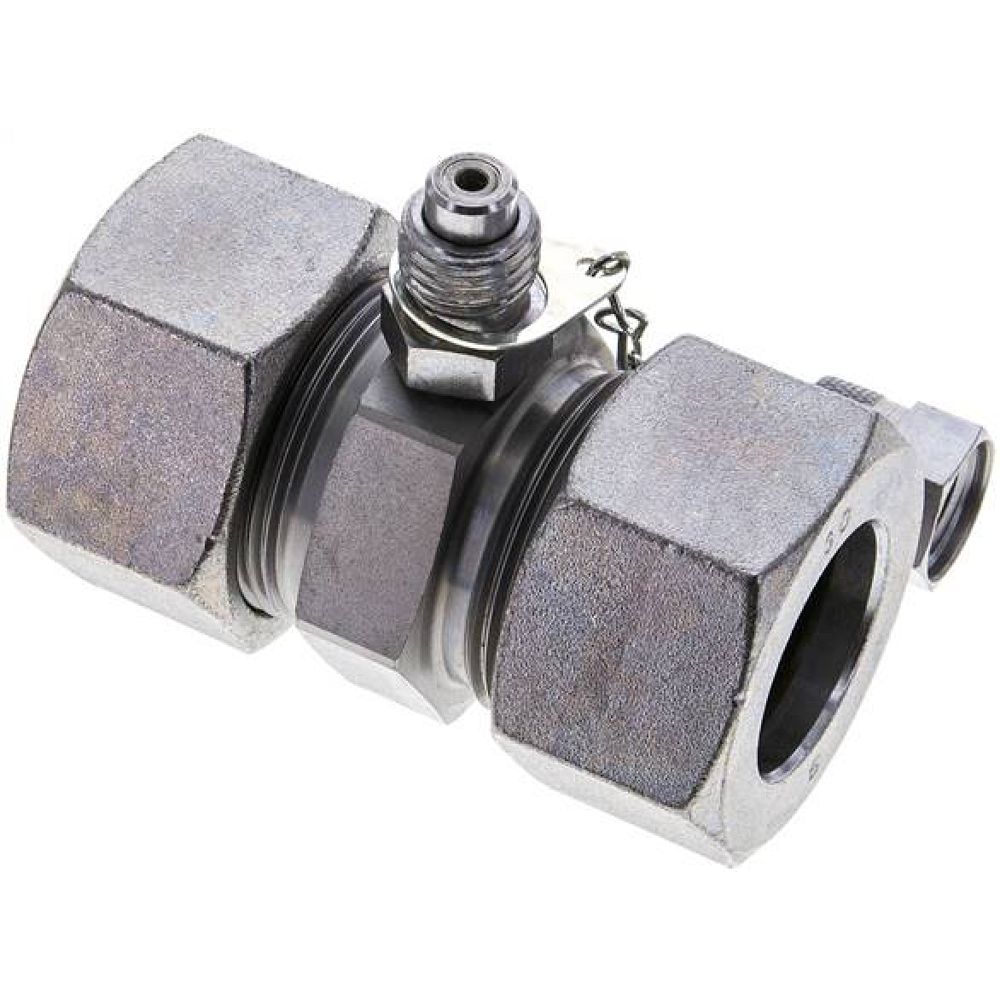 ME 30 S Messanschluss M16x2, 30 S (M42x2)-HD-Verschraubung, Stahl verzinkt