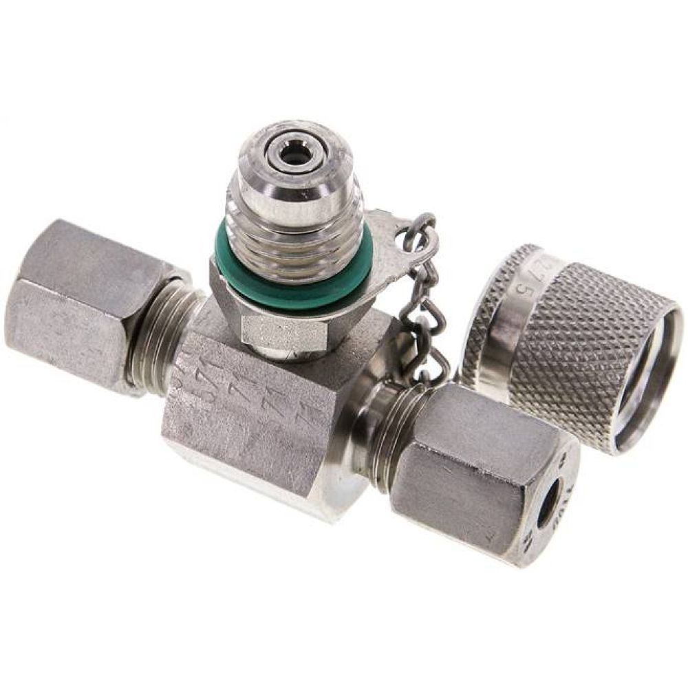 ME 6 S ES Messanschluss M16x2, 6 S (M14x1,5)-HD-Verschraubung, 1.4571