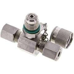 ME 6 S ES Messanschluss M16x2, 6 S (M14x1,5)-HD-Verschraubung, 1.4571