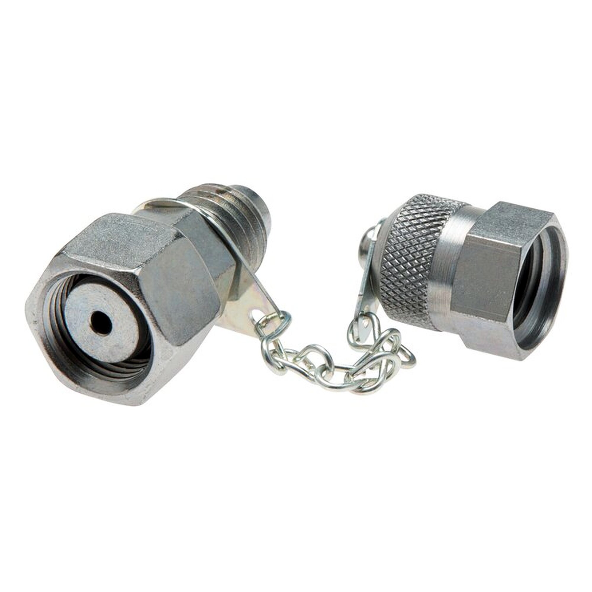 Test point, M 18x1.5, 630 bar, zinc plated steel, series schwere series, operating pressure 630 bar