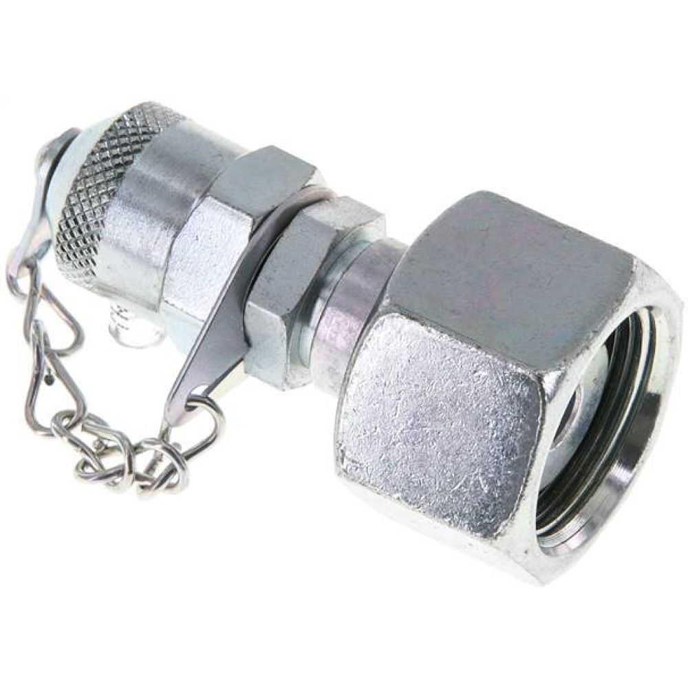 ME DKO 16 S Messanschluss M16x2, 16 S-Dichtkegel, Stahl verzinkt