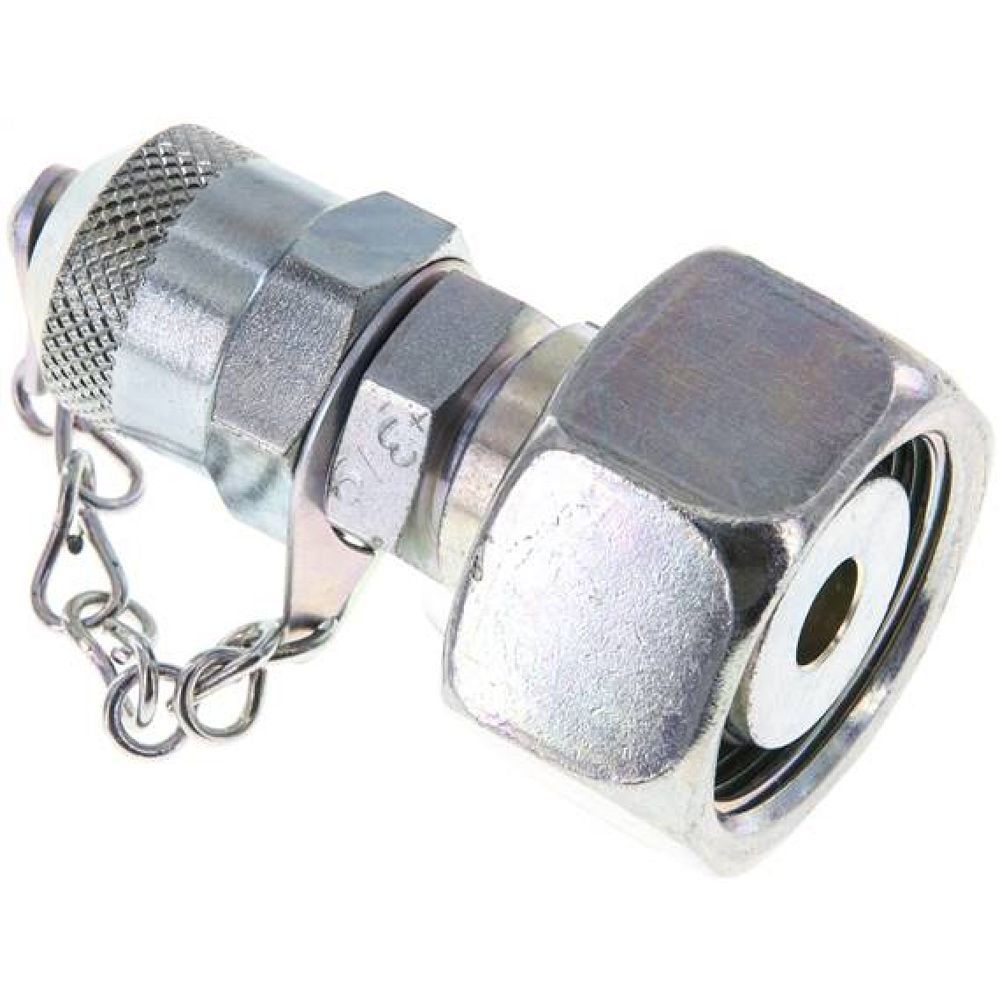 ME DKO 18 L Messanschluss M16x2, 18 L-Dichtkegel, Stahl verzinkt