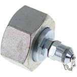 ME DKO 38 S Messanschluss M16x2, 38 S-Dichtkegel, Stahl verzinkt