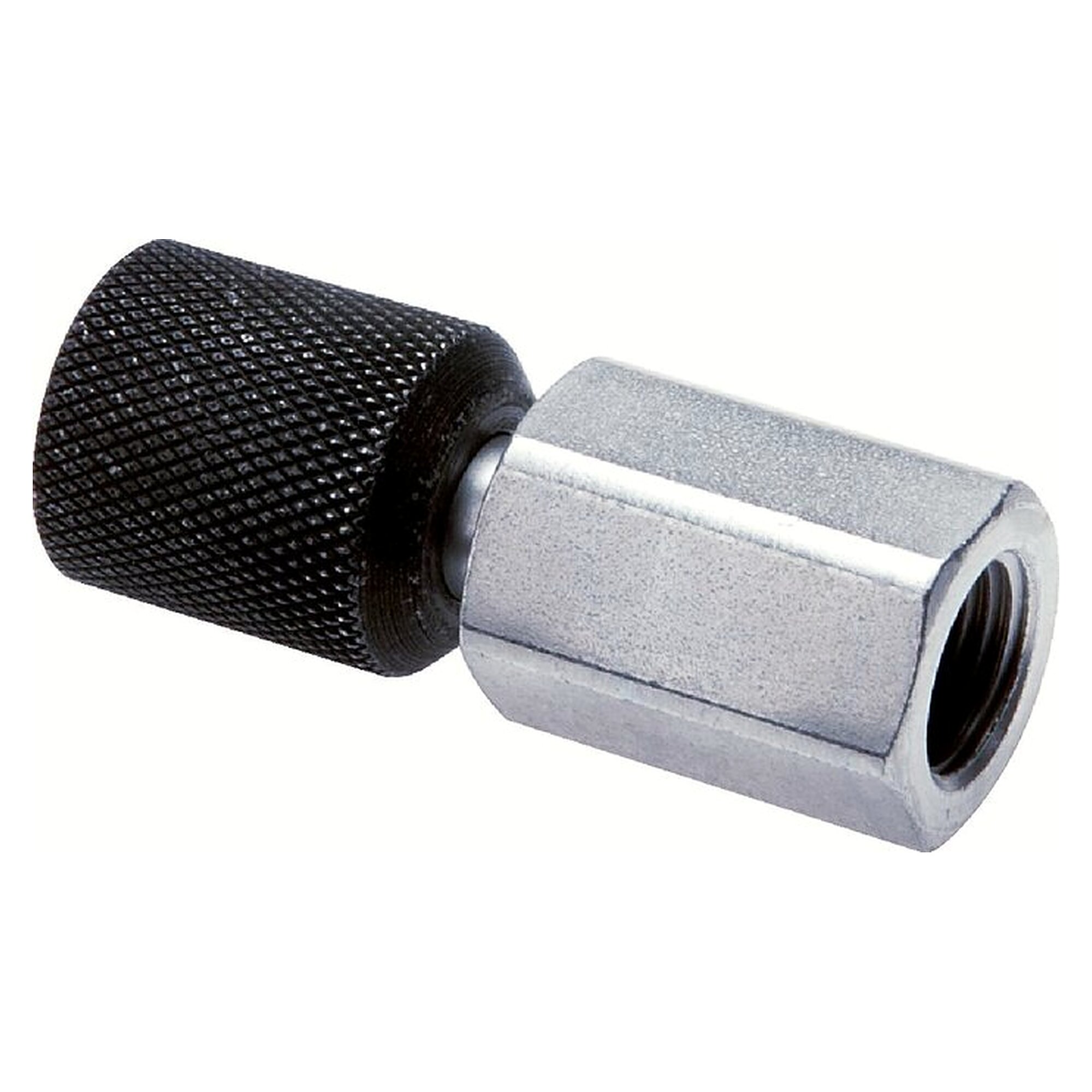Manometeranschluss, NPT 1/4", 630 bar, Stahl verzinkt, für Druckluftanlagen