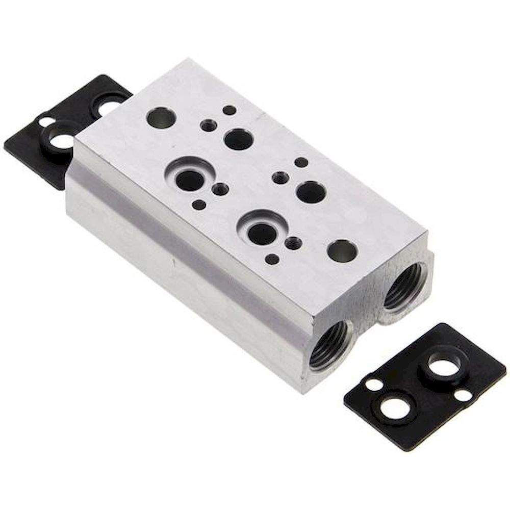 YPC MF1300-2. Reihenleiste (2-fach) für SF1000 (3/2-Wege)