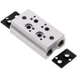 YPC MF1300-2. Reihenleiste (2-fach) für SF1000 (3/2-Wege)