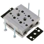 YPC MF1500-2. manifold (2-way) for SF1000 (5/2 and 5/3-way)