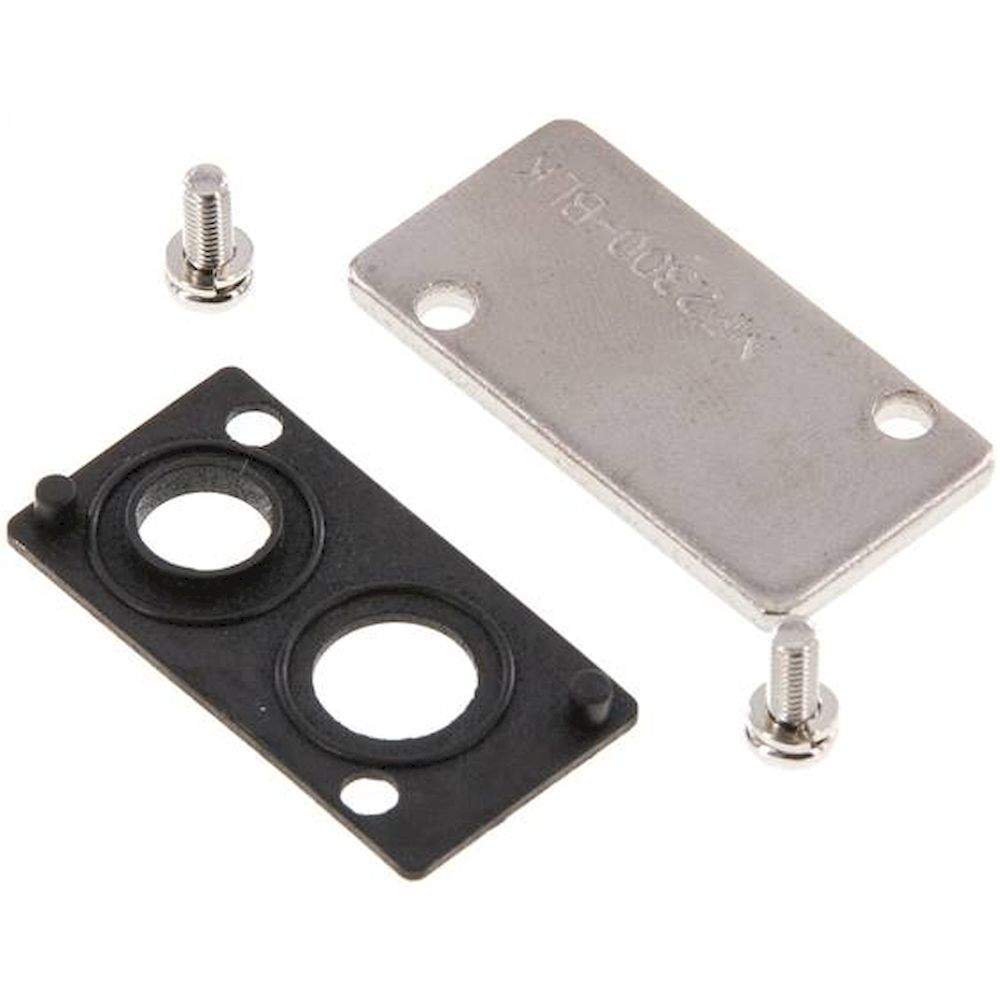 YPC MF2300-BLK. Blindplatte für Reihenleiste MF2300