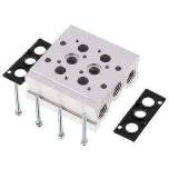 YPC MF2500-2. Reihenleiste (2-fach) für SF2000 (5/2 und 5/3-Wege)