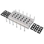 YPC MF2500-6. Reihenleiste (6-fach) für SF2000 (5/2 und 5/3-Wege)