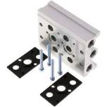 YPC MF4500-2. Reihenleiste (2-fach) für SF4000 (5/2 und 5/3-Wege)