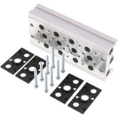 YPC MF4500-4. manifold (4-way) for SF4000 (5/2 and 5/3-way)