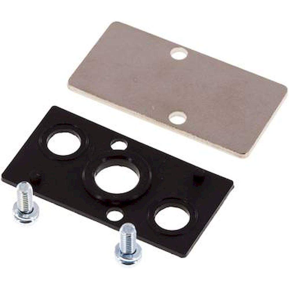 YPC MF4500-BLK. Blindplatte für Reihenleiste MF4500