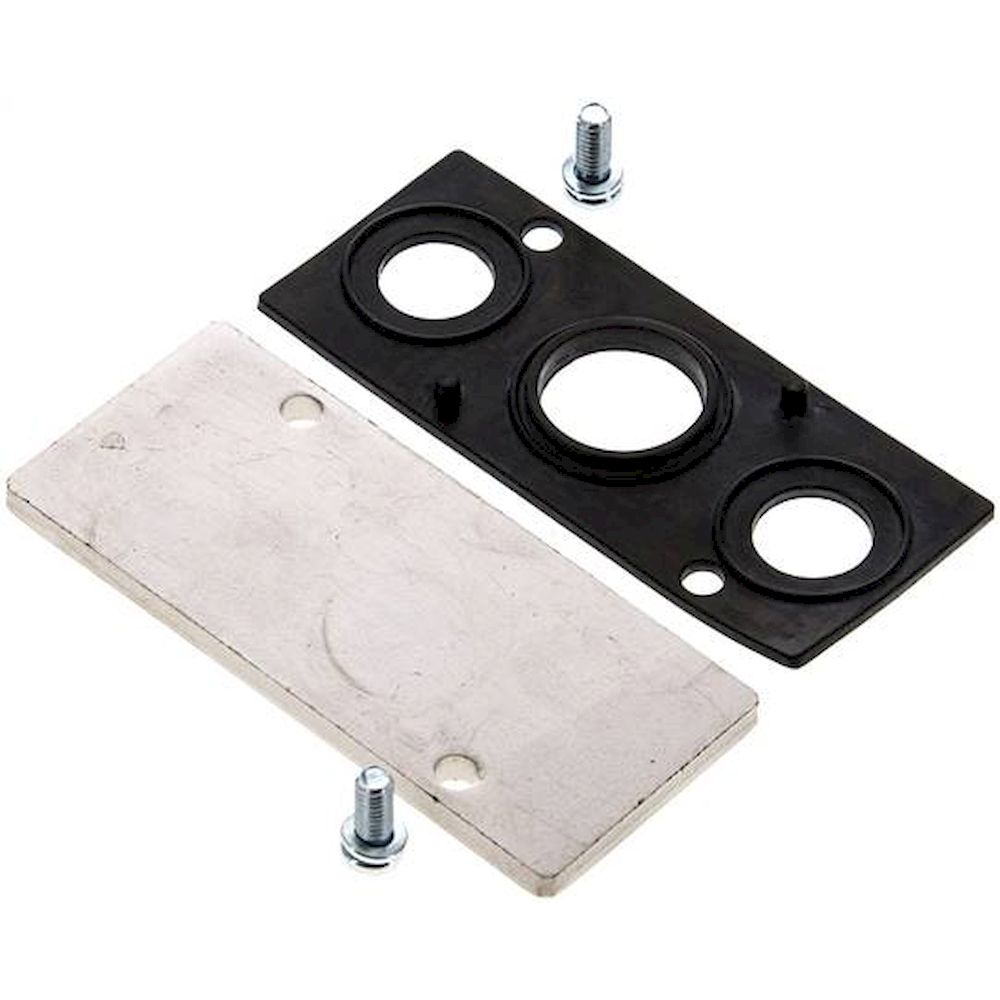 YPC MF5500-BLK. Blindplatte für Reihenleiste MF5500