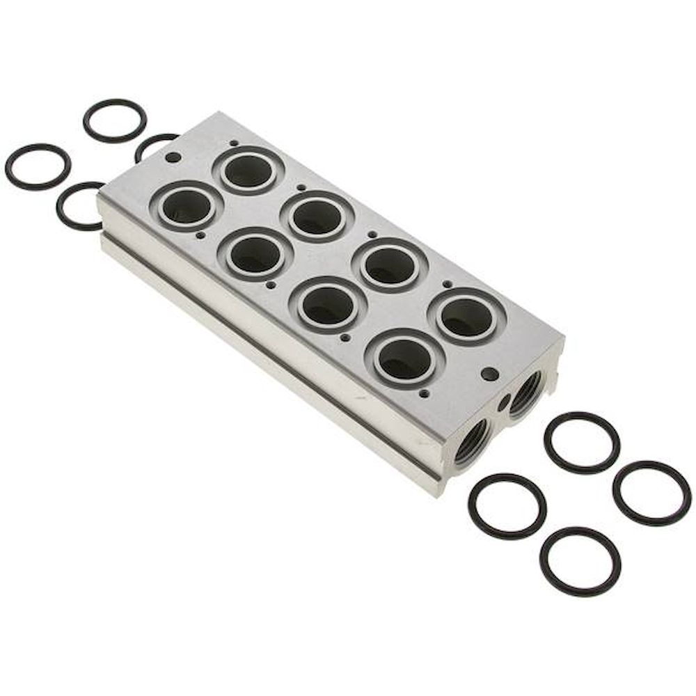 YPC MF6300-4. Reihenleiste (4-fach) für SF6000 (3/2-Wege)