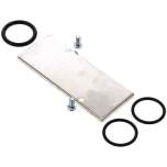 YPC MF6500-BLK. Blindplatte für Reihenleiste MF6500