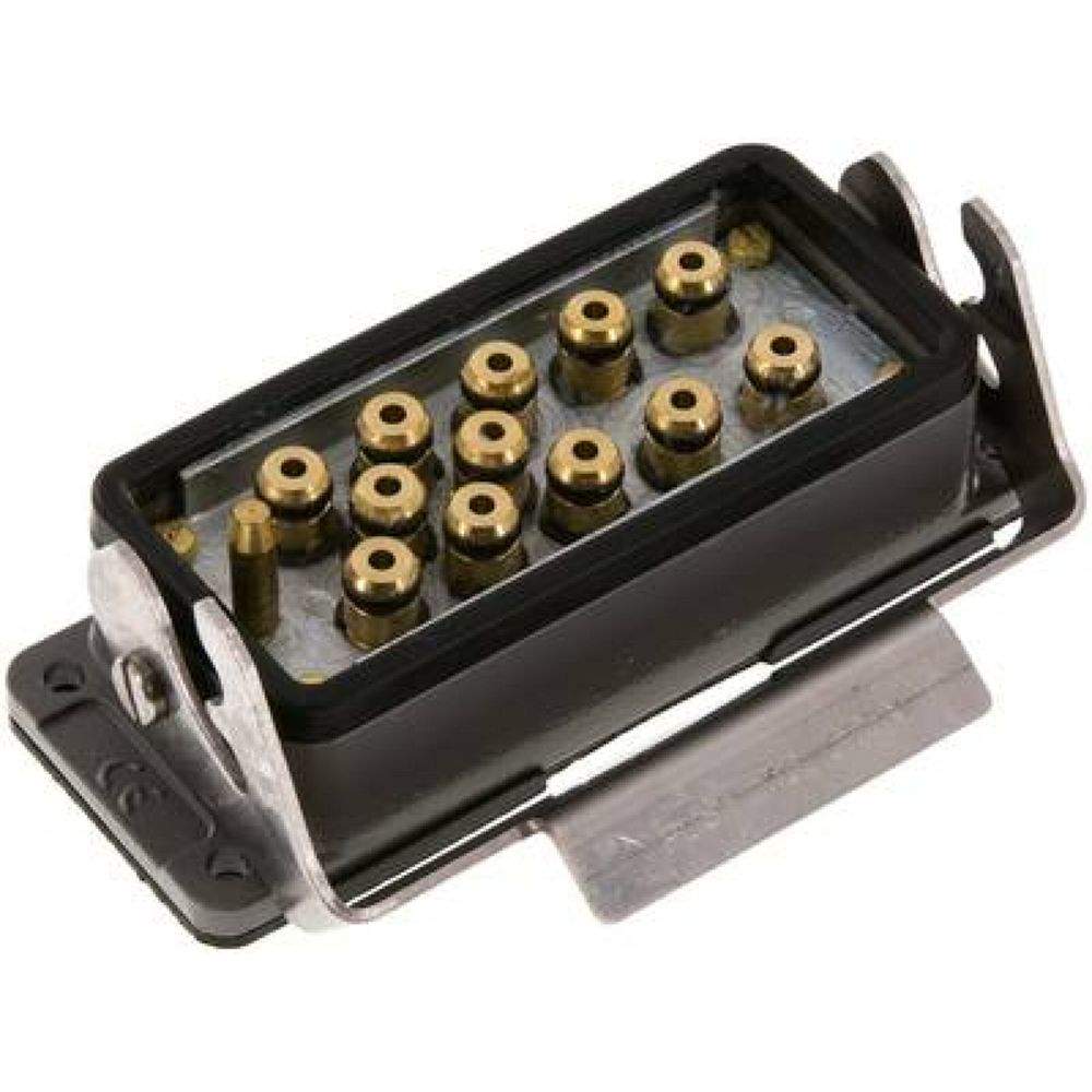 Mehrfachkupplung 12x 4mm Schl.,Muffe ohne Staubschutzdeckel