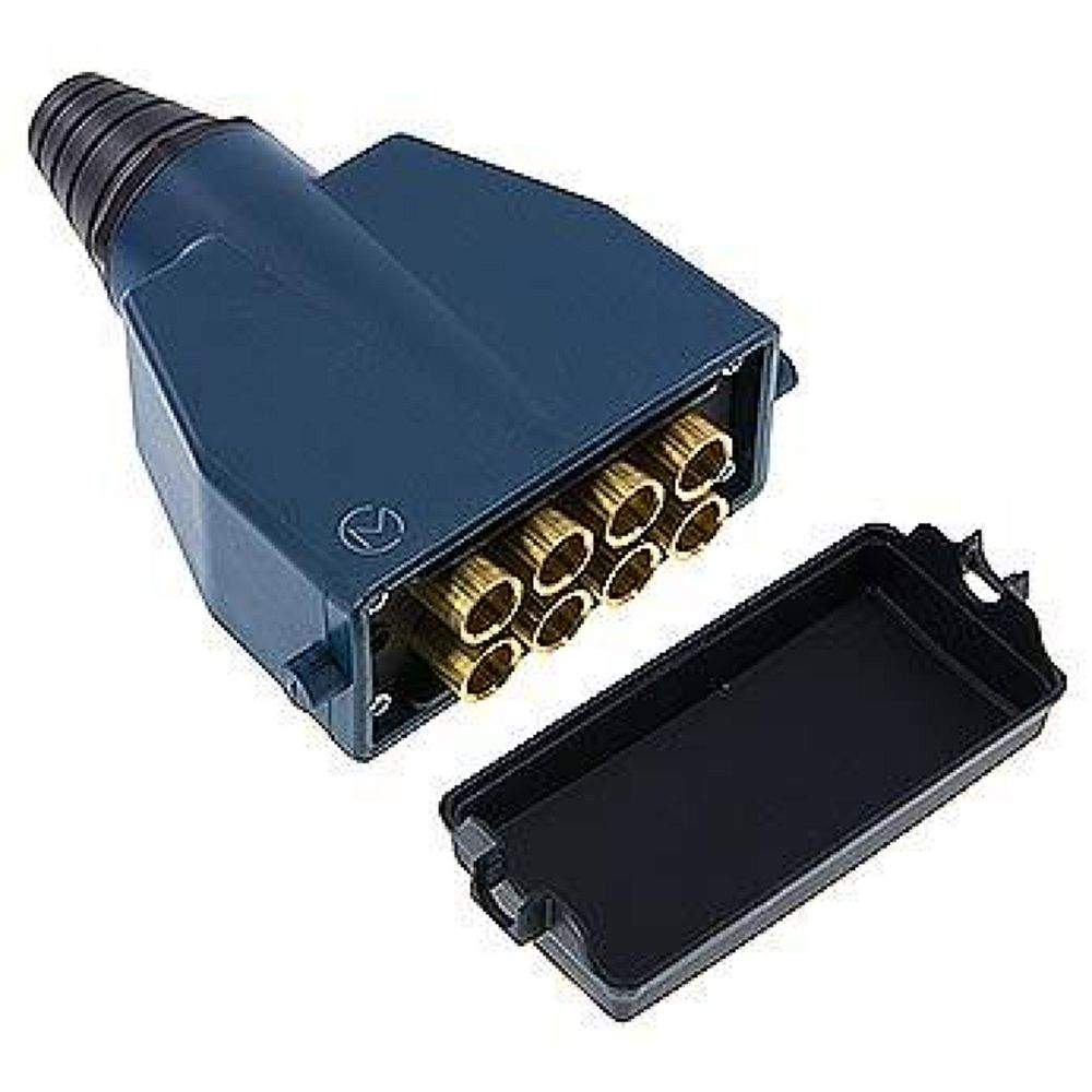 Mehrfachkupplung 8x 8mm Schl.,Stecker