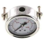 MFRE 100063 GLY CRE Glycerin-Einbaumanometer, 3kt-Frontring, 63mm, 0-1000 bar