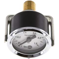 Wika MFRE 144 Einbaumanometer, 3-kant-Frontring, 40mm, 0-1 bar