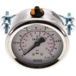 Wika MFRE 163 GLY CR Glycerin-Einbaumanometer, 3kt-Frontring, 63mm, 0-1 bar