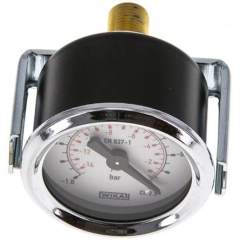 Wika MFRE -140 Einbaumanometer, 3-kant-Frontring, 40mm, -1 bis 0 bar