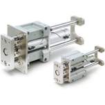 SMC MGGMB50-800. MGGM, Standard External Guided Cylinder, Slide Bearing