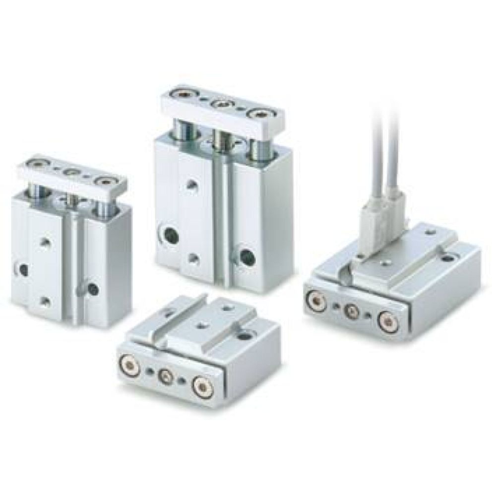 SMC MGJ6-10. MGJ, Miniaturzylinder mit Führungsstange