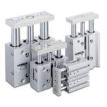 SMC MGPS80TF-200. MGPS, Compact Guide Cylinder, Oversize Guide Rod