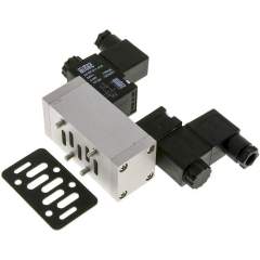 Airtec MI 01530HN 24VAC. ISO-Ventil (Größe 1), 5/3-Wege Mittelstellung geschlossen, 24 V AC