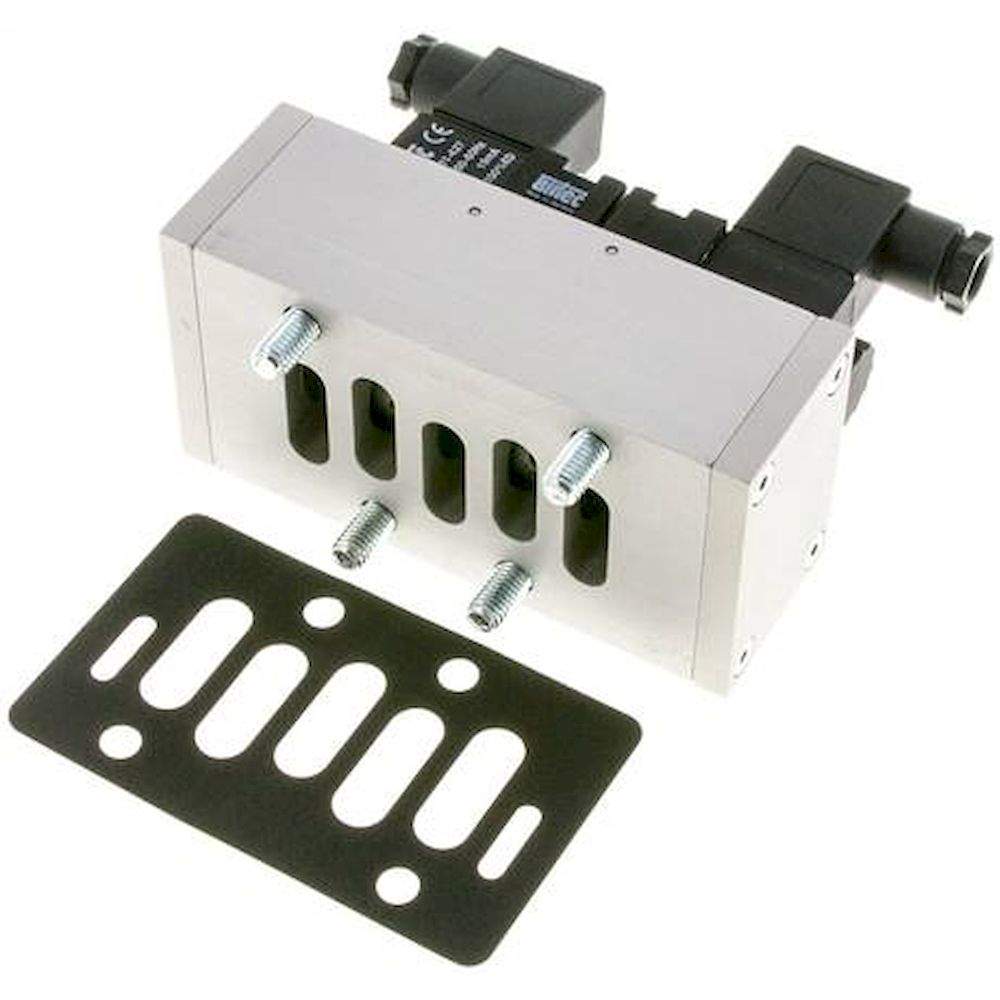 Airtec MI 03530HN 48V=. ISO-Ventil (Größe 3), 5/3-Wege Mittelstellung geschlossen, 48 V DC