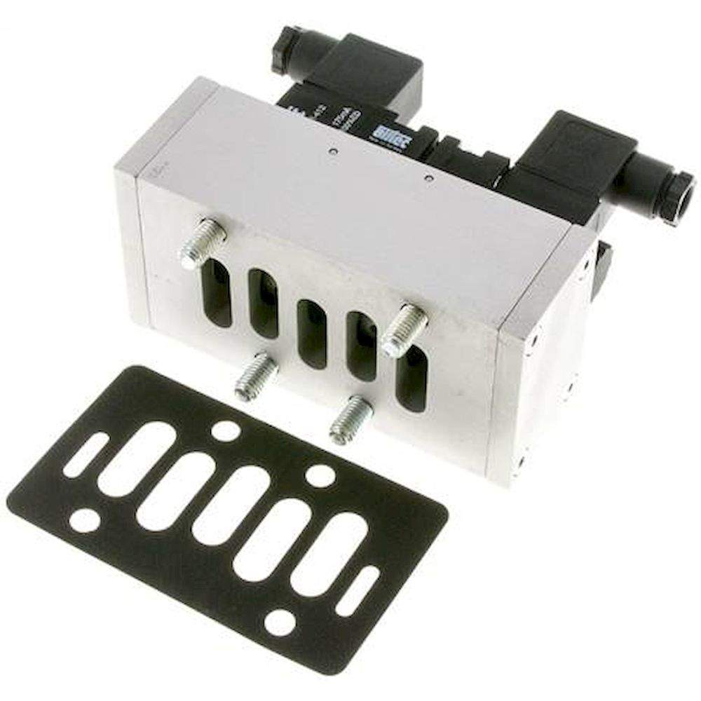 Airtec MI 03533HN 115V. ISO-Ventil (Größe 3), 5/3-Wege Mittelstellung entlüftet, 115 V AC