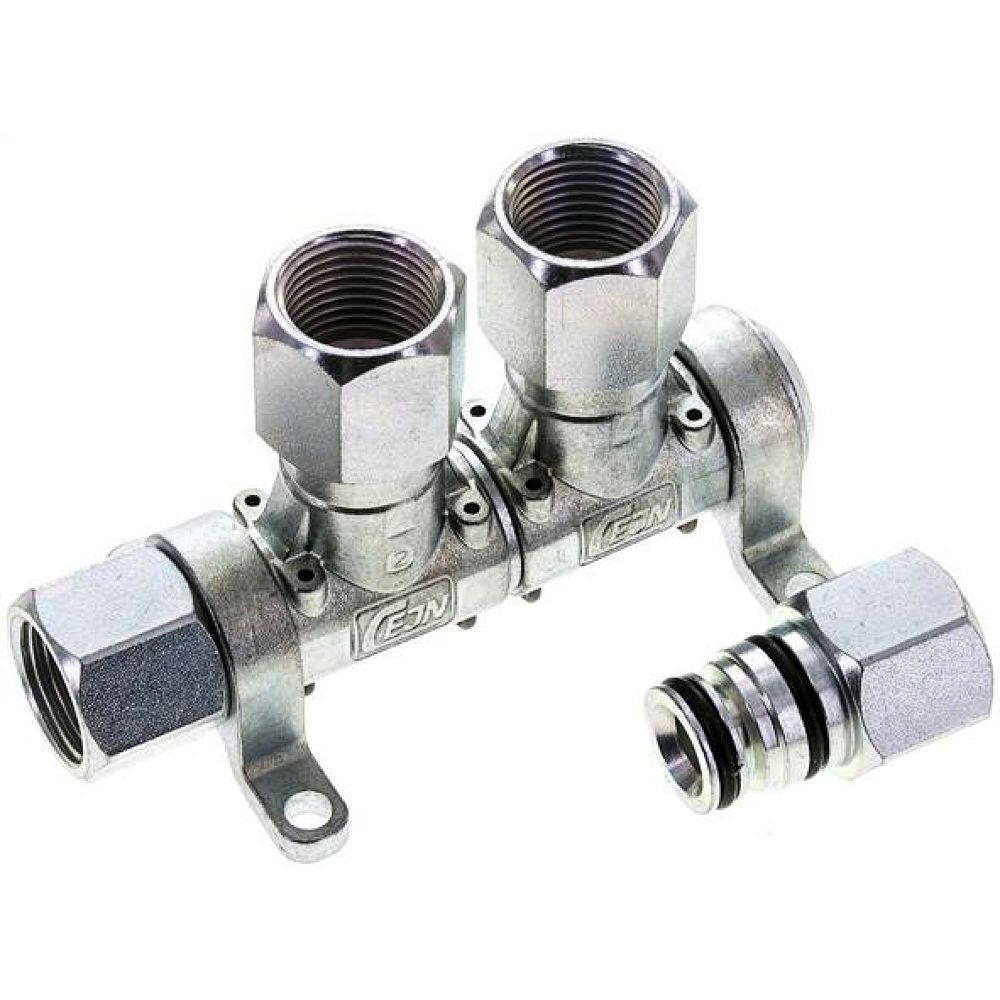 Cejn MLIG 212. CEJN Multilink 2-fach Verteiler, mit Innengewinde G 1/2" als Abgang