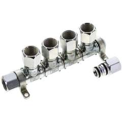 Cejn MLIG 412. CEJN Multilink 4-fach Verteiler, mit Innengewinde G 1/2" als Abgang