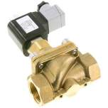 MO-2100-24VAC. 2/2-way brass solenoid valve G 1", 0 to 16 bar, open (NO) without power
