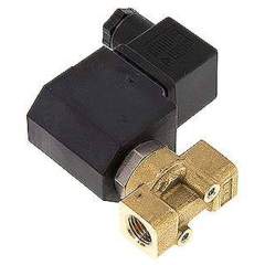 MO-214-12V. 2/2-way solenoid valve G 1/4" open (NO) without power,FKM